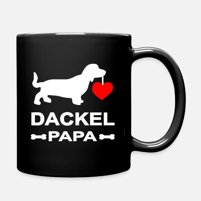 Teckel - Mug uni - noir