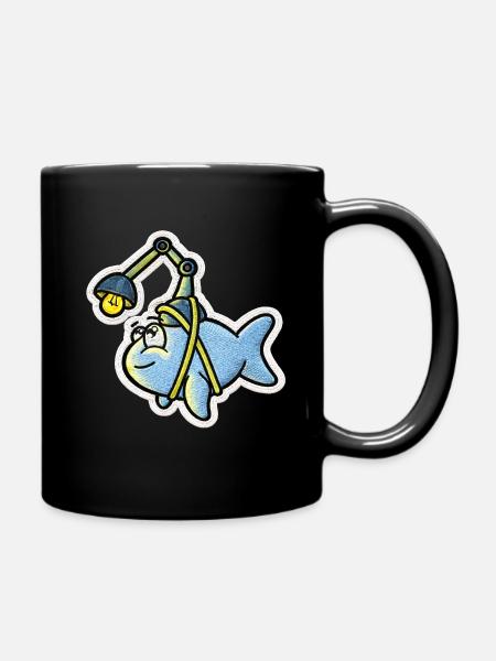 Lanternfish - Full Colour Mug - black