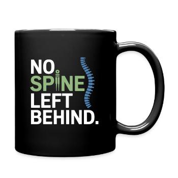 Licensed Clinical Specialist Spinal Wellness  - Full Colour Mug - black - Right
