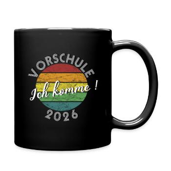 Cadeau rétro vintage pour la maternelle 2026 - Mug uni - noir - Droite