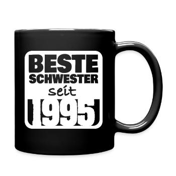 Siblings 1995 - Full Colour Mug - black - Right