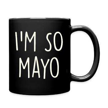 Mayo Mayonnaise - Mug uni - noir - Droite