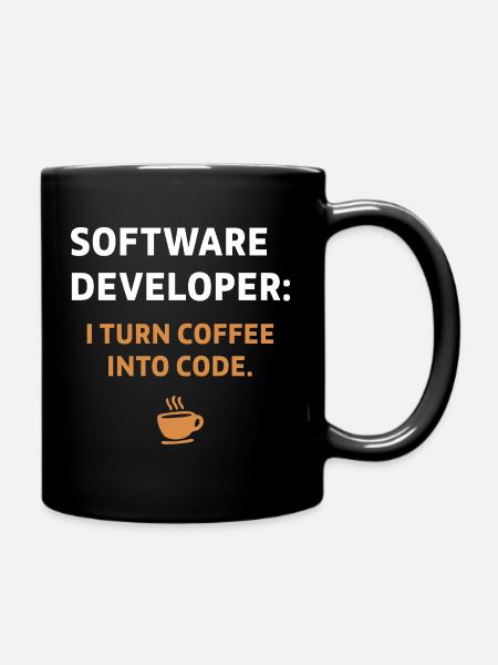 Développeur logiciel - Coffee Edition - Mug uni - noir