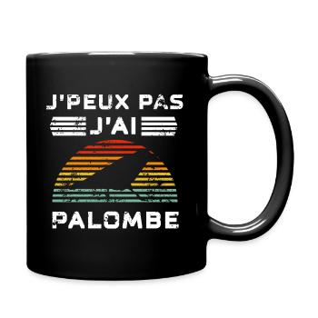 Jpeux pas jai Palombe arc retro - Mug uni - noir - Droite