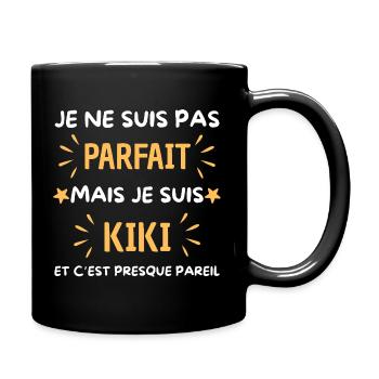 Quote Kiki Funny Funny Name Funny Kiki - Mug uni - noir - Droite