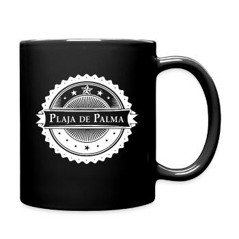 Plaja de Palma - white version - Full Colour Mug - black - Right