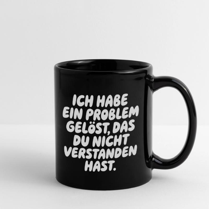 I solved a problem Saying Full Colour Mug