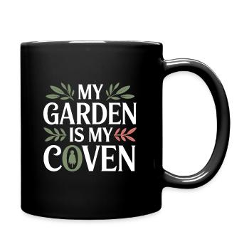 Herbalist My Garden Is My Coven Professional  - Full Colour Mug - black - Right