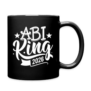 Abi King 2026 - Abitur - Spruch - Full Colour Mug - black - Right