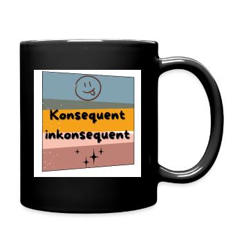 Contraste de couleur constamment incohérent - Mug uni - noir - Droite