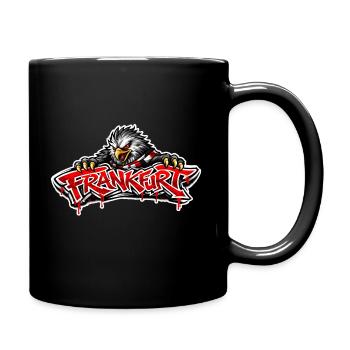 Frankfurt Adler Graffiti - Full Colour Mug - black - Right