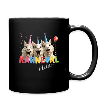 Carnival Sheep Helau - Full Colour Mug - black - Right