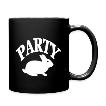 Party - Tasse einfarbig - Schwarz - Rechts