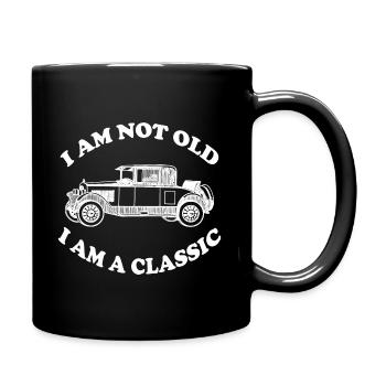 CLASSIC - Tasse einfarbig - Schwarz - Rechts