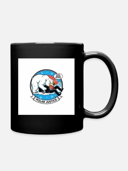 Dessin animé PolarJustice - Mug uni - noir