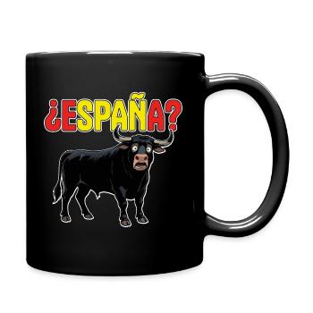 Toro Espagne ? - Mug uni - noir - Droite