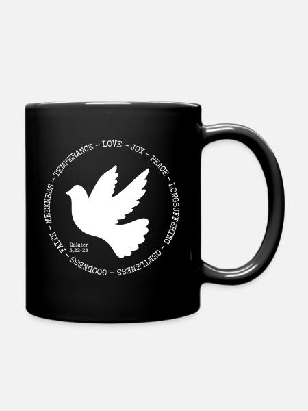 Fruit of the Spirit, Galatar 5,22-23, - Mug uni - noir