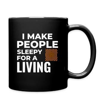 Certified Clinical Hypnotherapist Specialist - Full Colour Mug - black - Right