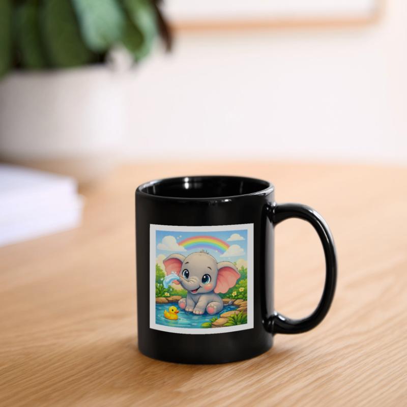 Elli der Elefant Tasse einfarbig