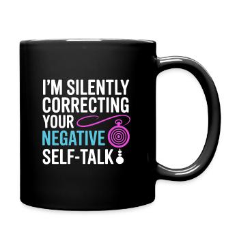 Certified Clinical Cognitive Specialist Apparel  - Full Colour Mug - black - Right