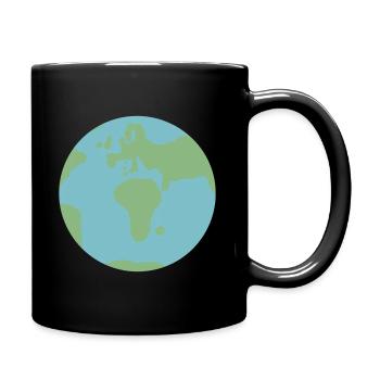 Pastel Globe - Mug uni - noir - Droite