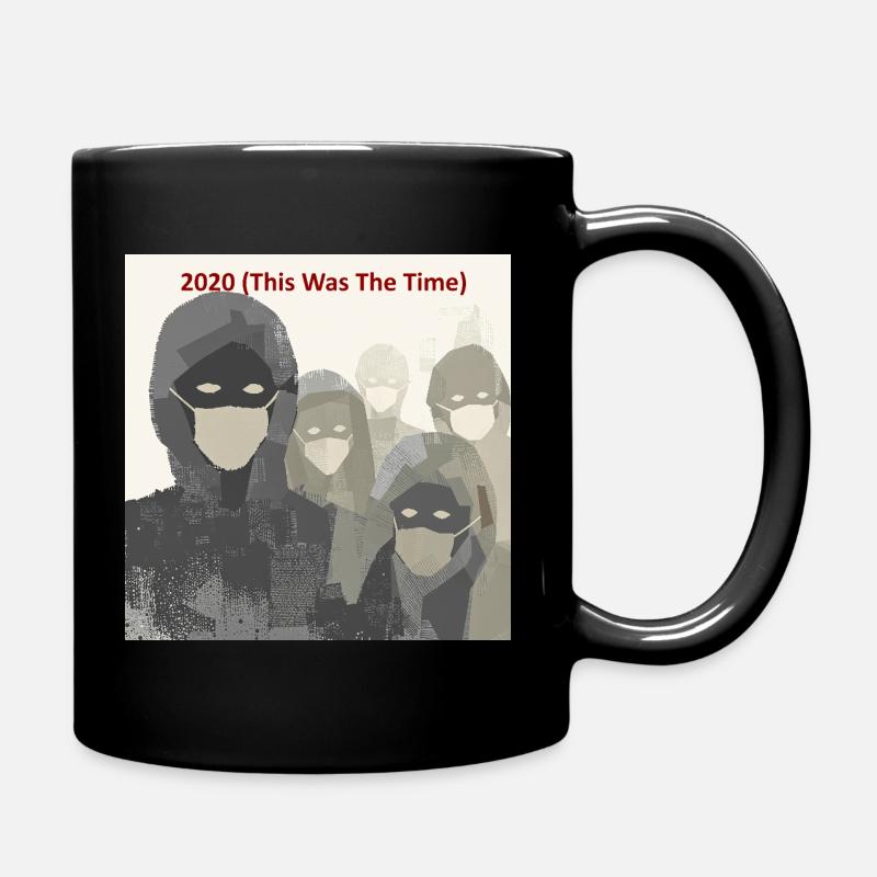 Collectif Masqué 2020 - Mug uni - noir