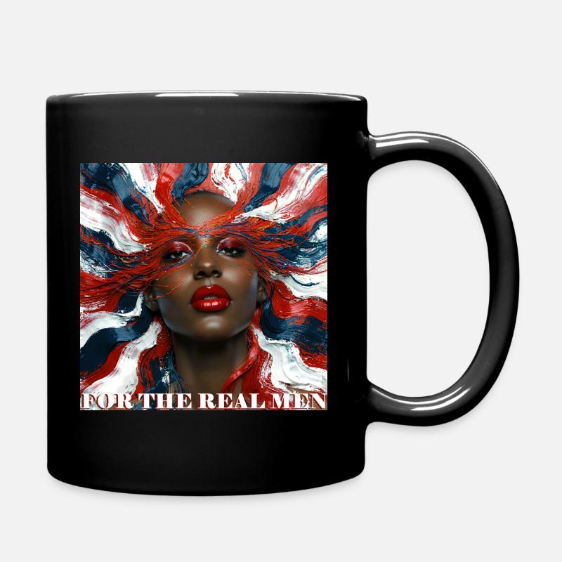 For_The_Real_Men - Mug uni - noir