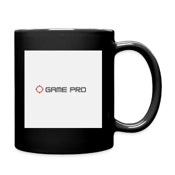 Game Pro Crosshair Logo - Tasse einfarbig - Schwarz - Rechts