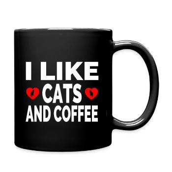 feline - Full Colour Mug - black - Right