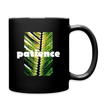 patience - Full Colour Mug - black - Right