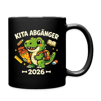 Daycare Leavers 2026 Children School Enrollment - Full Colour Mug - black - Right