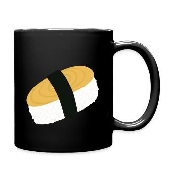 Tamagoyaki Nigiri - Tasse einfarbig - Schwarz - Rechts