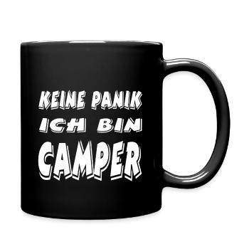 Campeur - Mug uni - noir - Droite