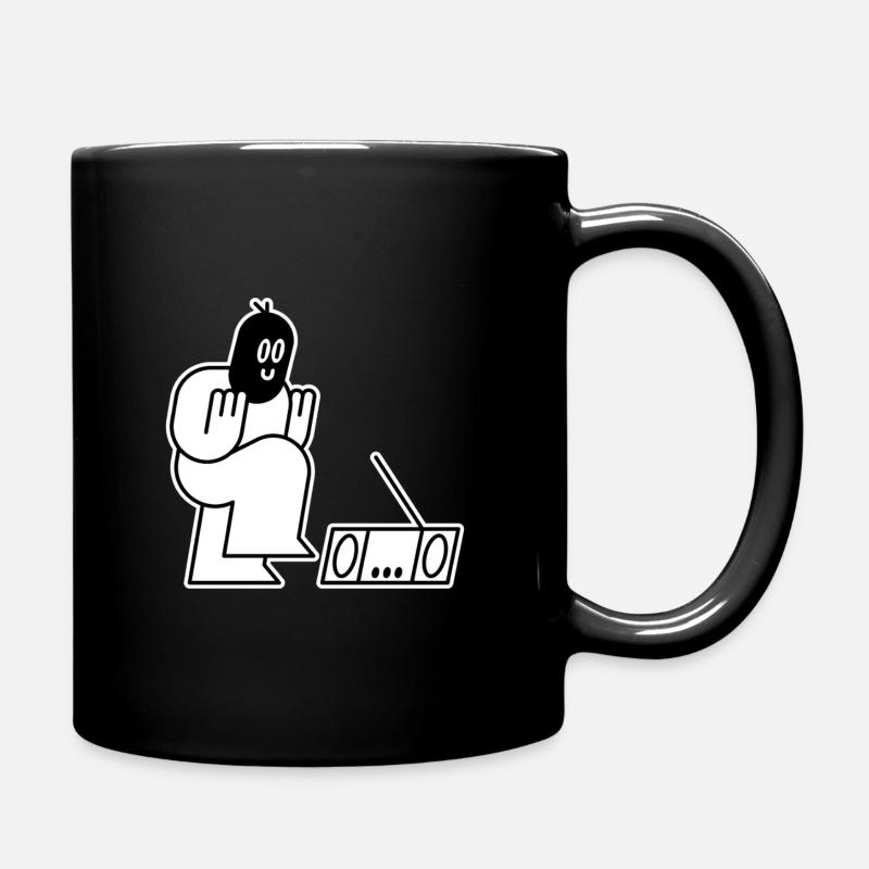 Voyou dansant - Mug uni - noir