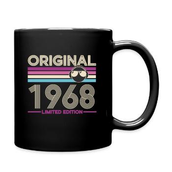 Originale limitierte Ausgabe von 1968 - Tasse einfarbig - Schwarz - Rechts