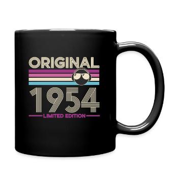Originale limitierte Ausgabe von 1954 - Tasse einfarbig - Schwarz - Rechts