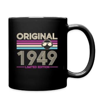 Originale limitierte Ausgabe von 1949 - Tasse einfarbig - Schwarz - Rechts