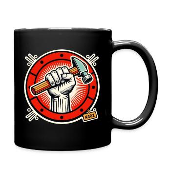Rising Hammer Emblem - Full Colour Mug - black - Right