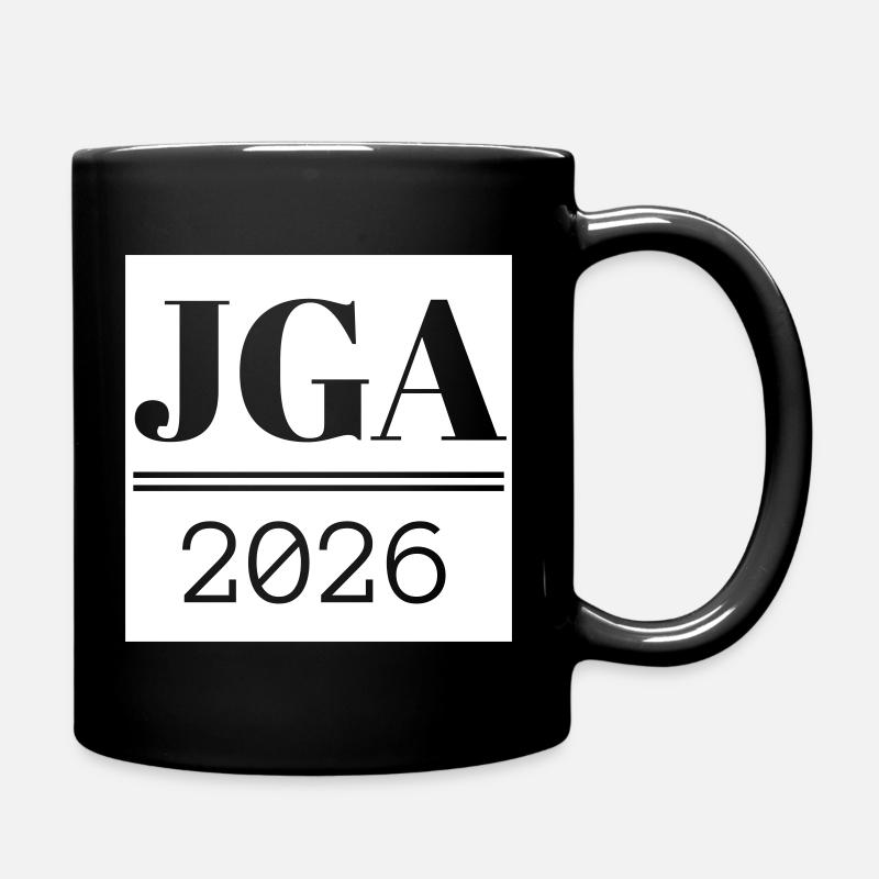 Chemise d’enterrement de vie de garçon - Mug uni - noir