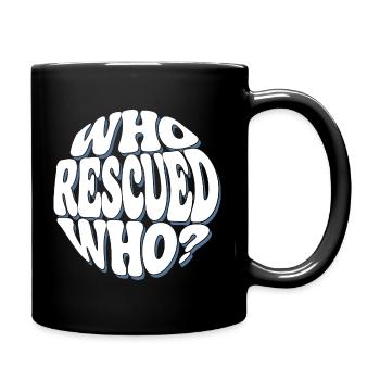 Who Recalled Who? - Full Colour Mug - black - Right