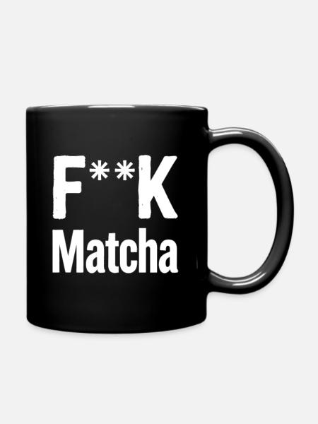 Matcha Rebellion T-shirt - Tasse einfarbig - Schwarz
