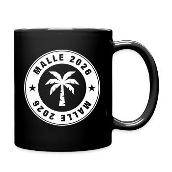 Malle 2026 Palm Tree Circle - Full Colour Mug - black - Right