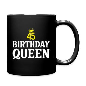 45th Birthday Gifts - Full Colour Mug - black - Right