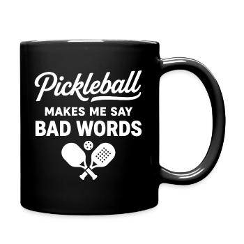 Pickleball Passion | Player and Sports Humor - Full Colour Mug - black - Right