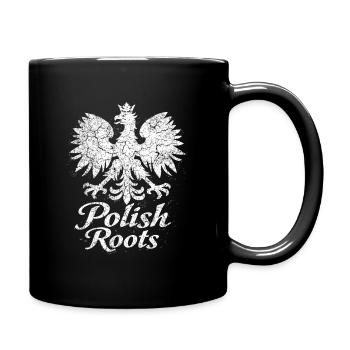 Polish Roots – Vintage Eagle Polish Roots - Full Colour Mug - black - Right