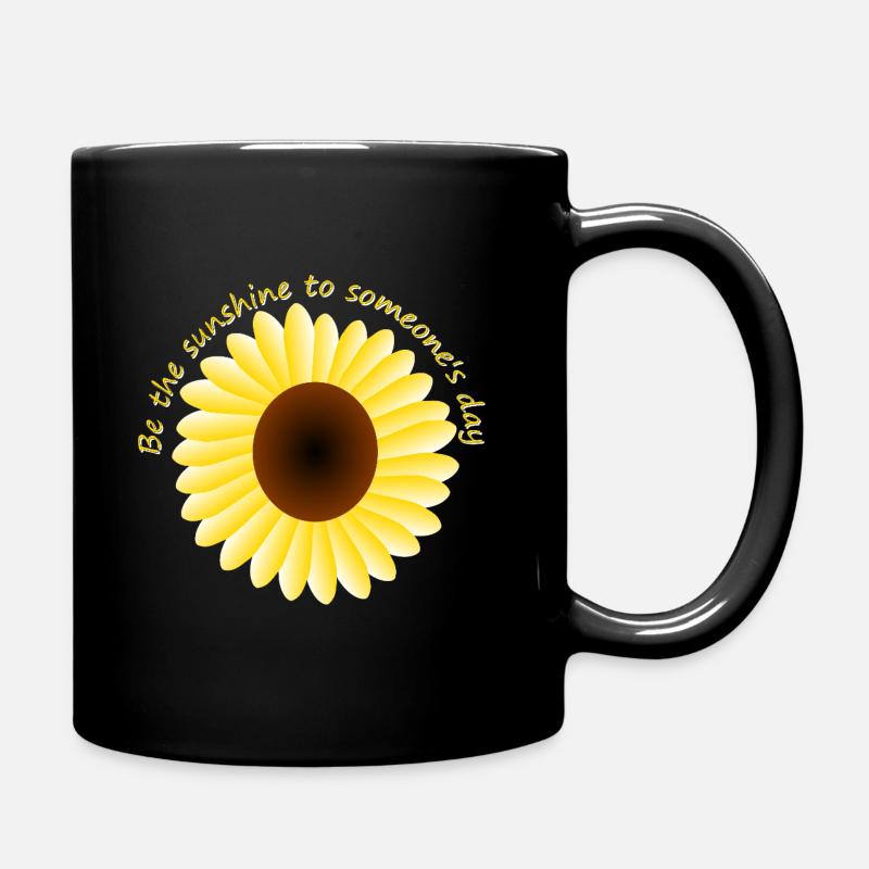 Sois le rayon de soleil pour la journée de quelqu’un - Mug uni - noir