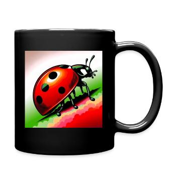 ladybird - Full Colour Mug - black - Right