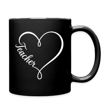 Professor – Professor - Tasse einfarbig - Schwarz - Rechts