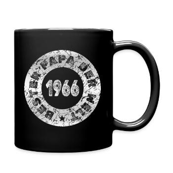 Vatertag 1966 - Tasse einfarbig - Schwarz - Rechts