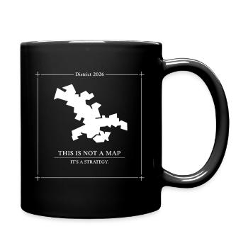 District 2026 Strategy Map Concept - Full Colour Mug - black - Right